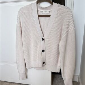 Everlane The Boxy Cardigan in Every Day Cotton